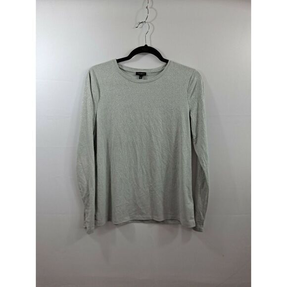 Talbots Ladies Pullover Top NWOT.   Silver, Size Medium. - Picture 1 of 7